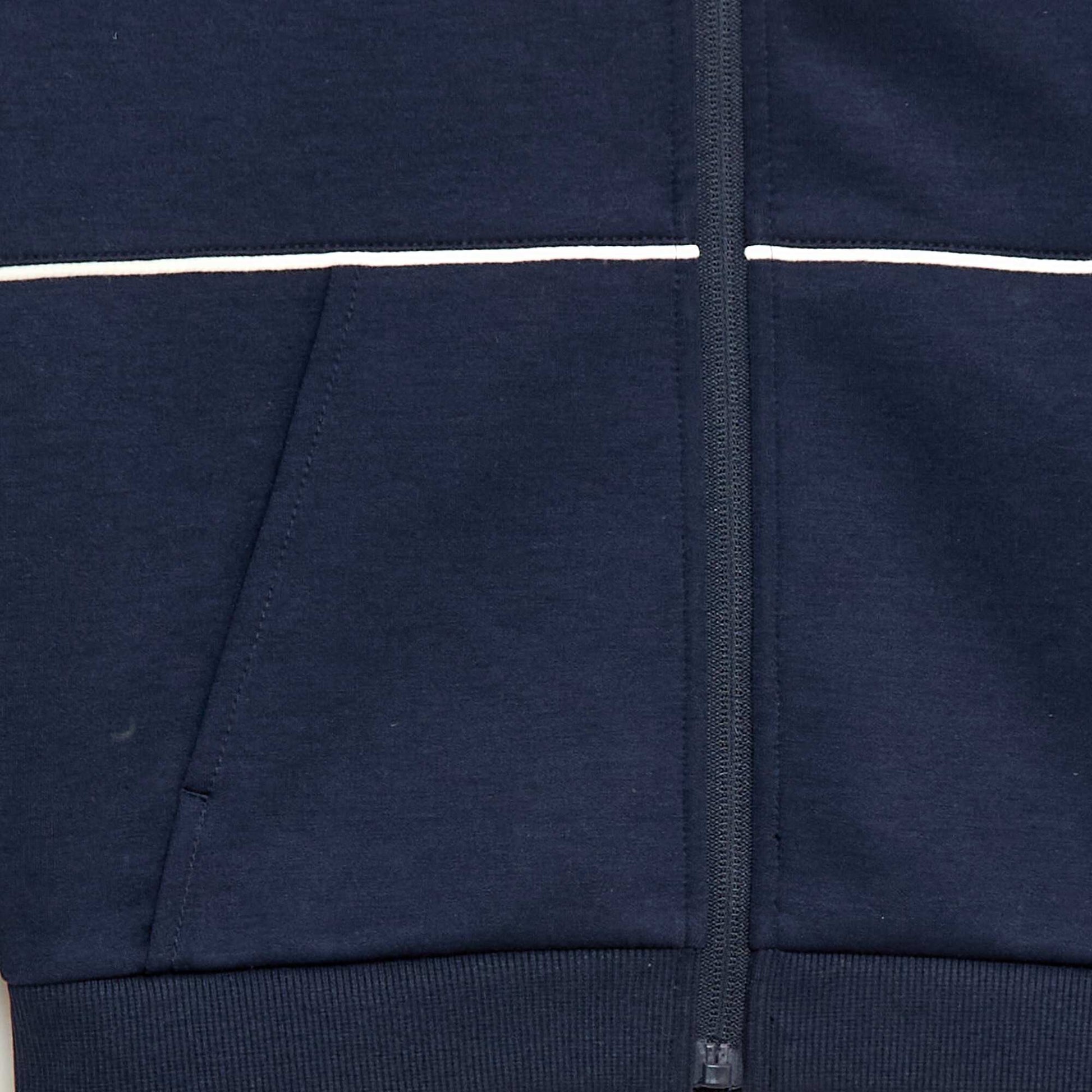 Sweat avec ouverture zippée BLEU