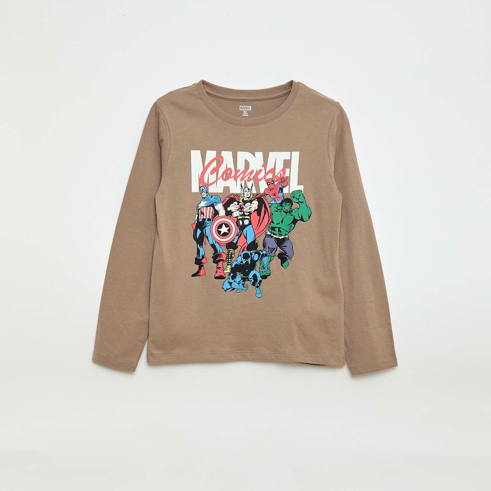 Ensemble pyjama long 'Avengers' 'Marvel' - 2 pièces BEIGE