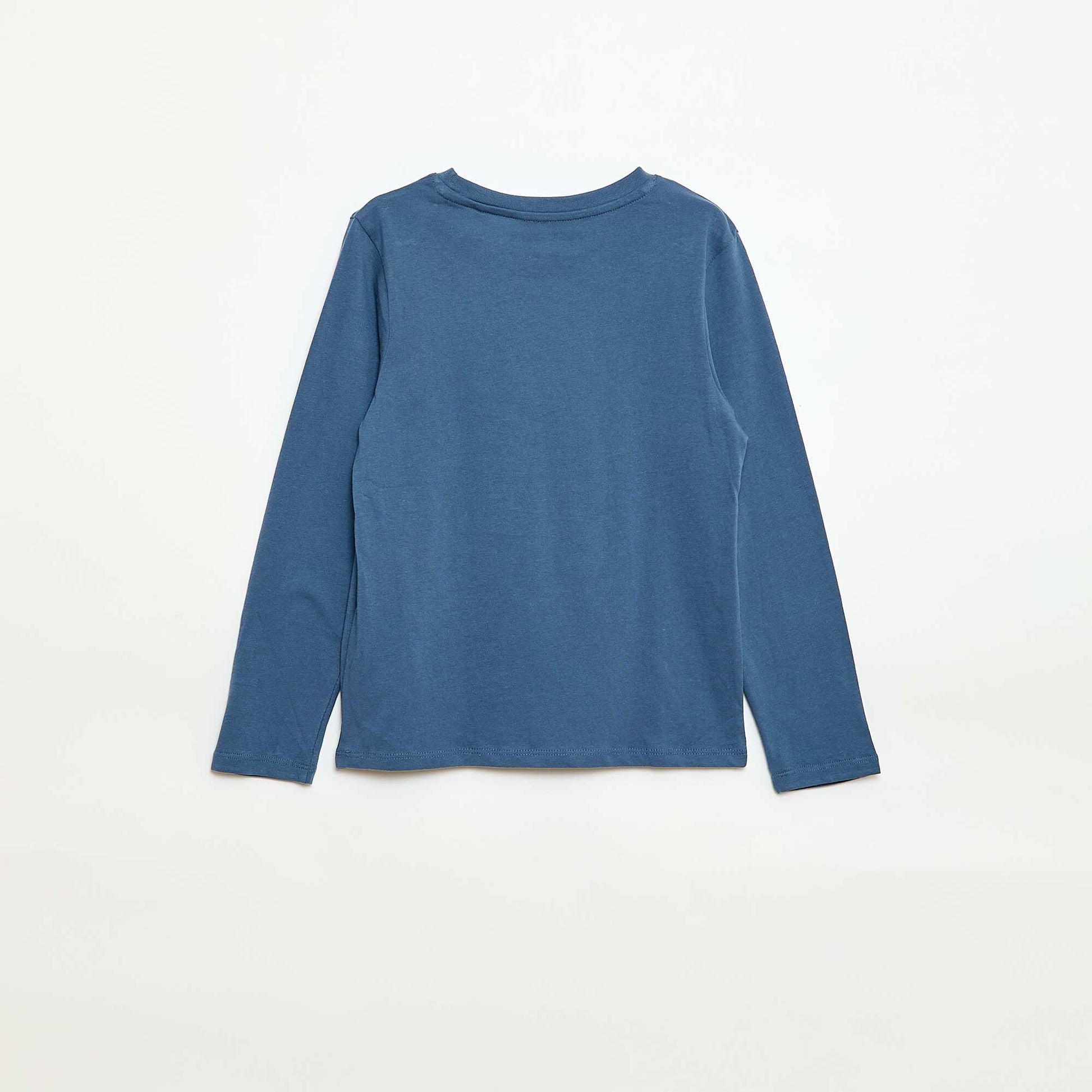 Pyjama long 'Minecraft' - 2 pièces GRIS/BLEU