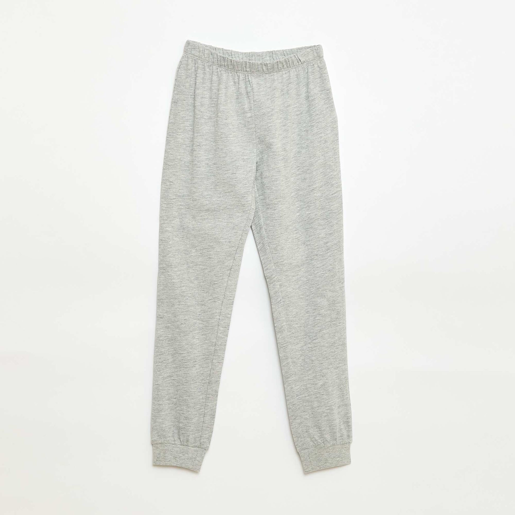 Pyjama long 'Minecraft' - 2 pièces GRIS/BLEU