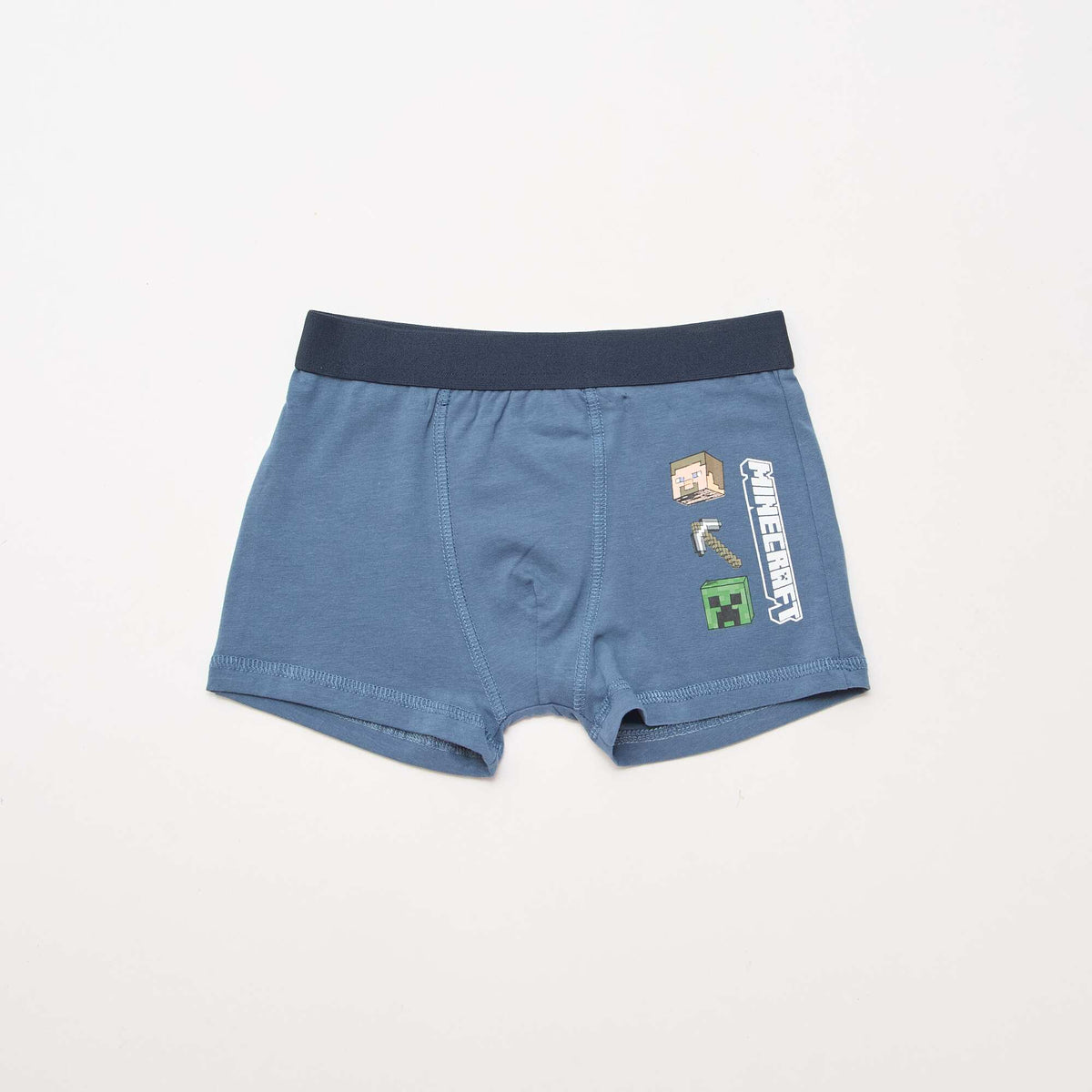 Lot de 2 boxers 'Minecraft' BLEU