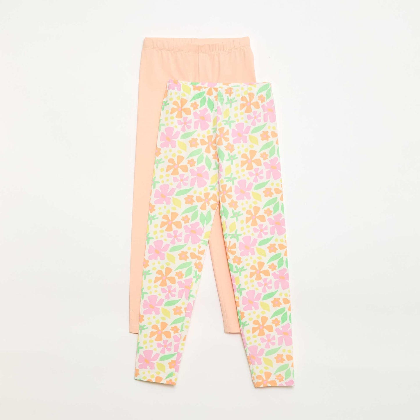 Lot de 2 Leggings longs ORANGE