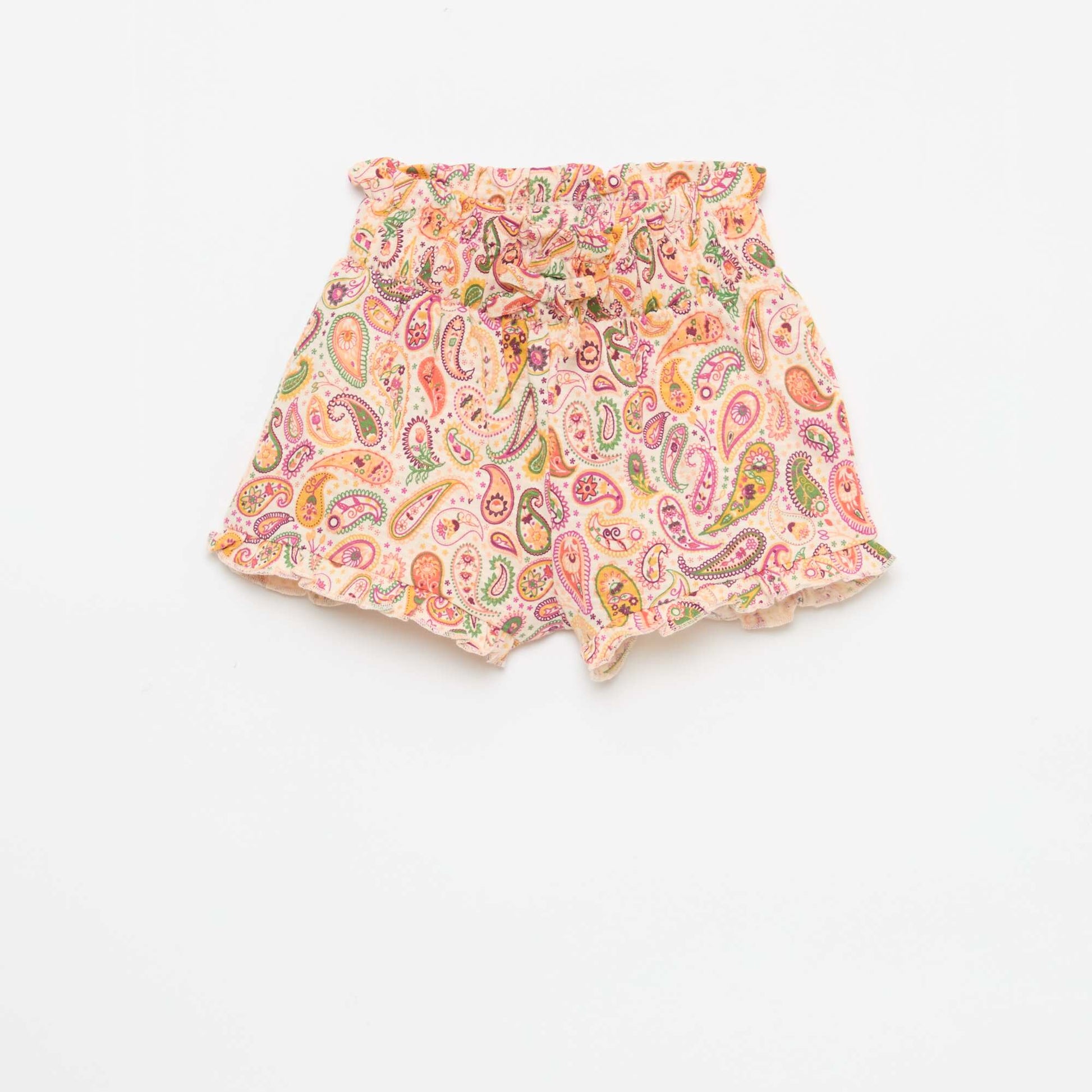 Short à motif ROSE