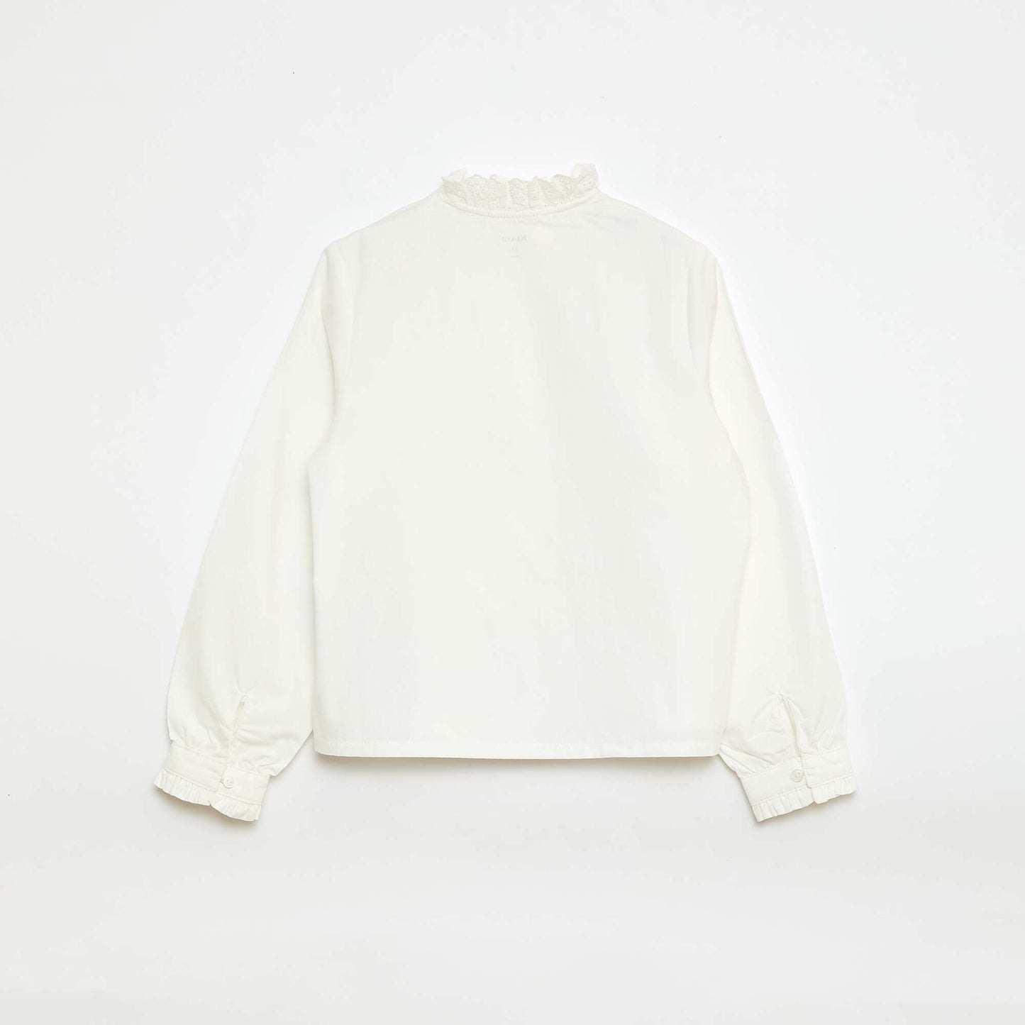 Chemise à col fantaisie BLANC