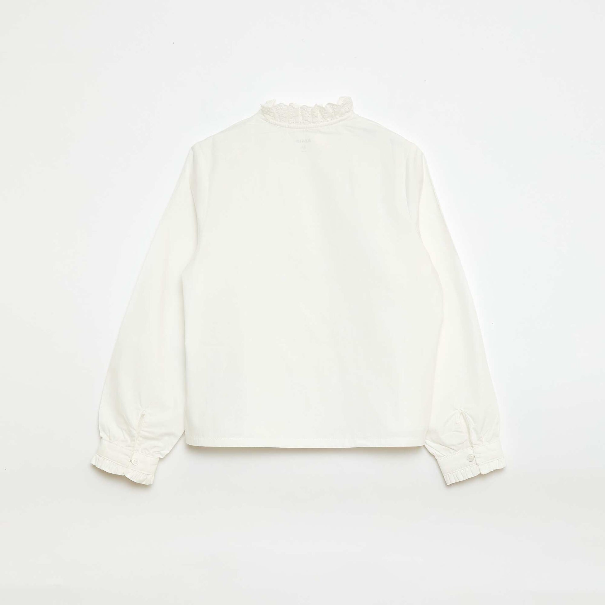 Chemise à col fantaisie BLANC