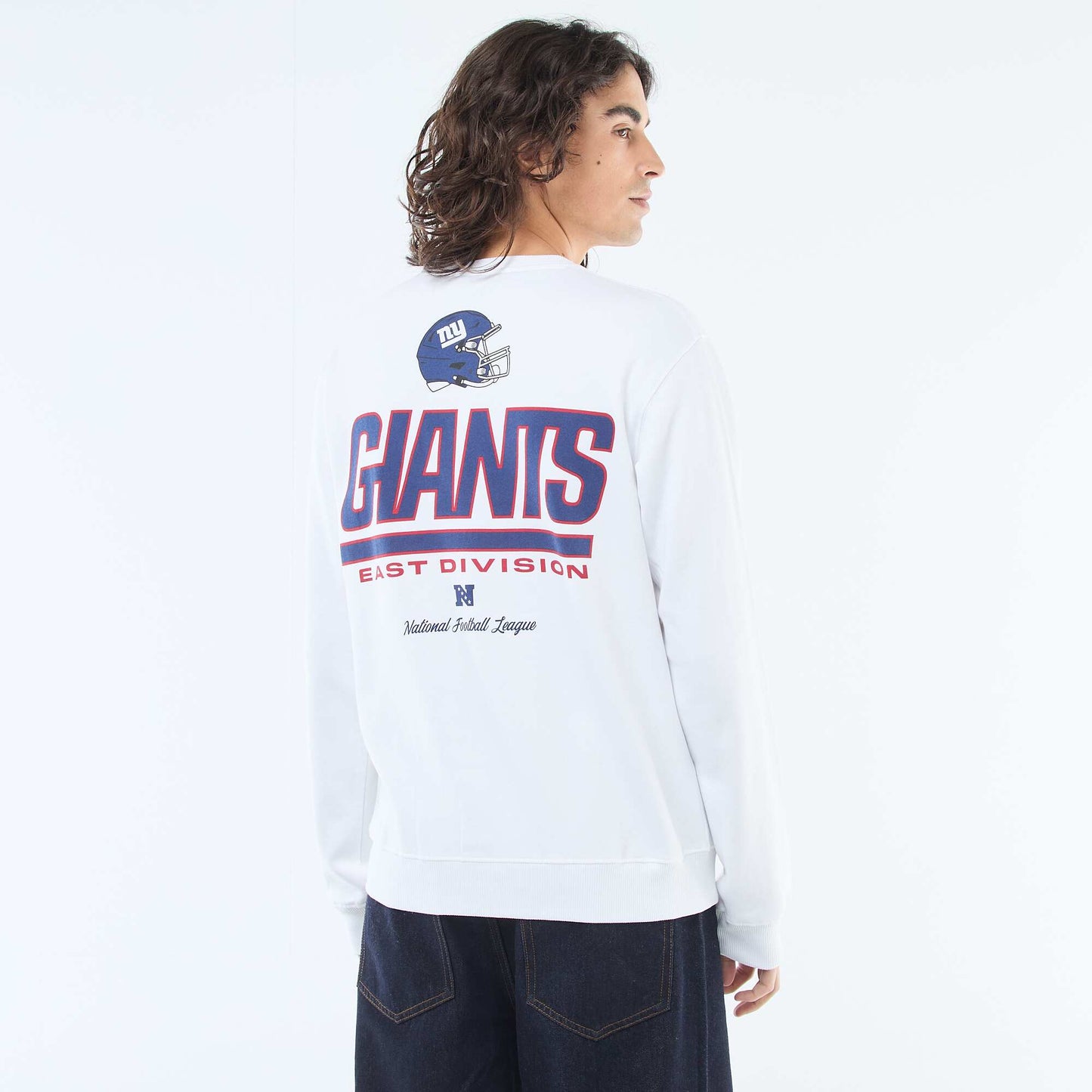 Sweat molleton brodé 'NFL' BLANC