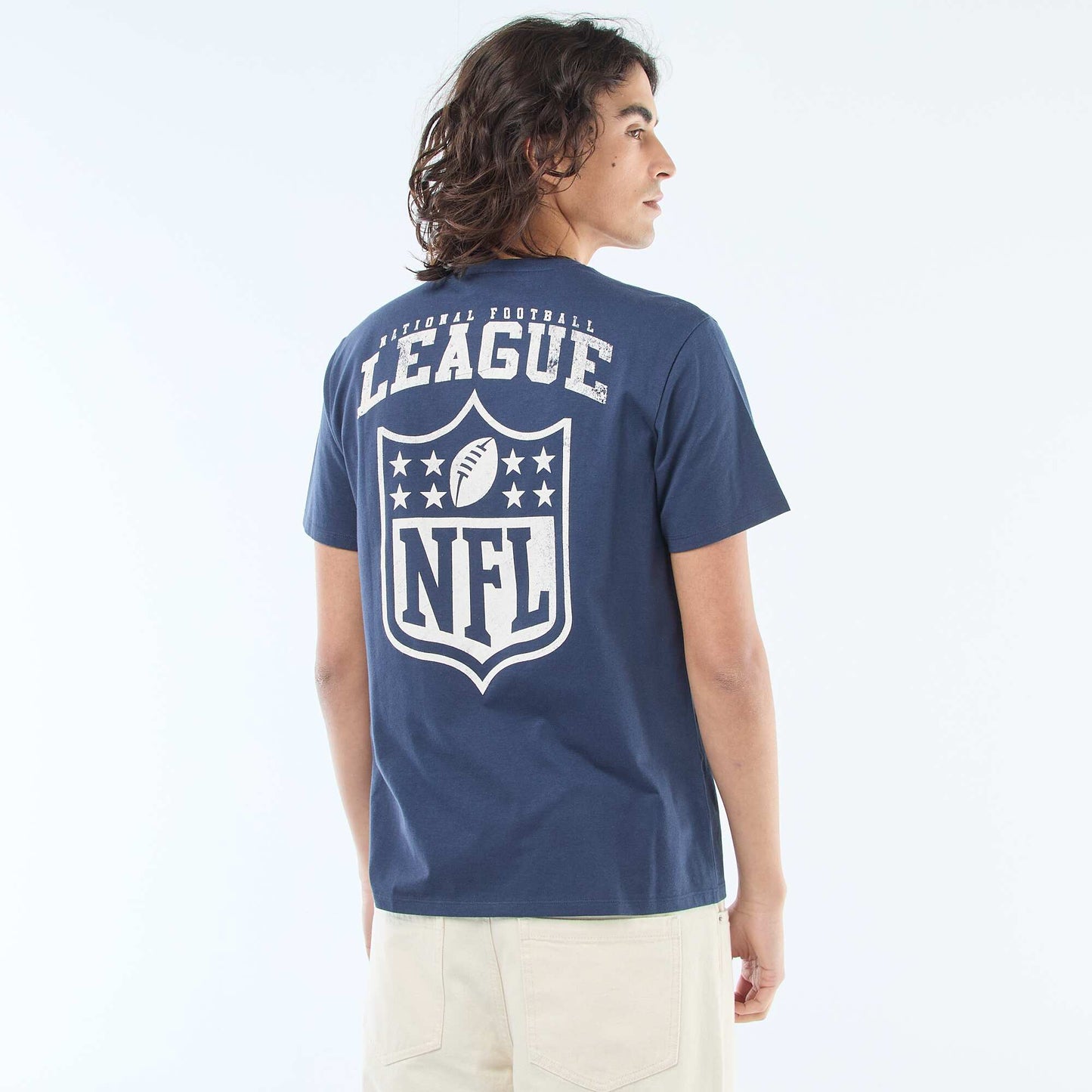 Tee-shirt brodé 'NFL' BLEU