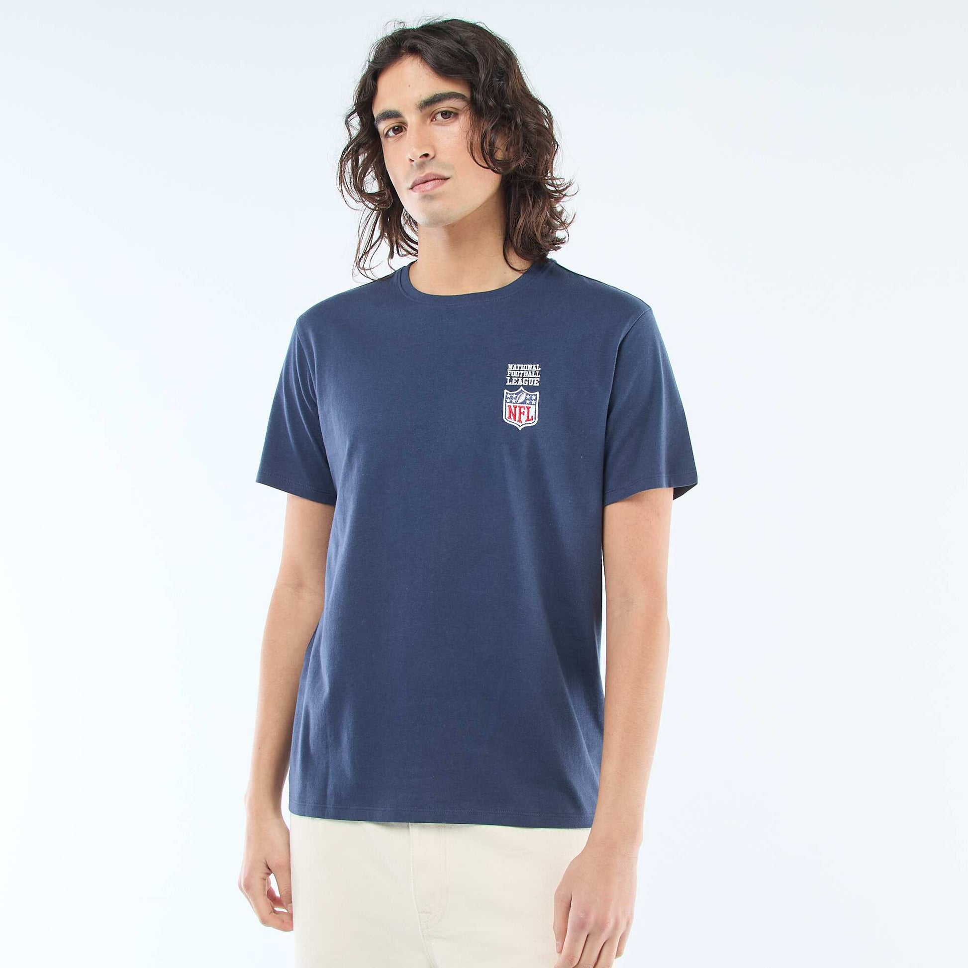 Tee-shirt brodé 'NFL' BLEU