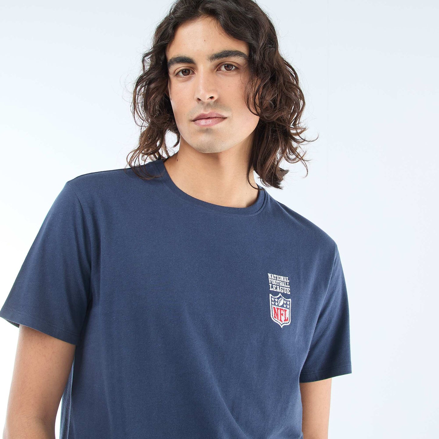 Tee-shirt brodé 'NFL' BLEU