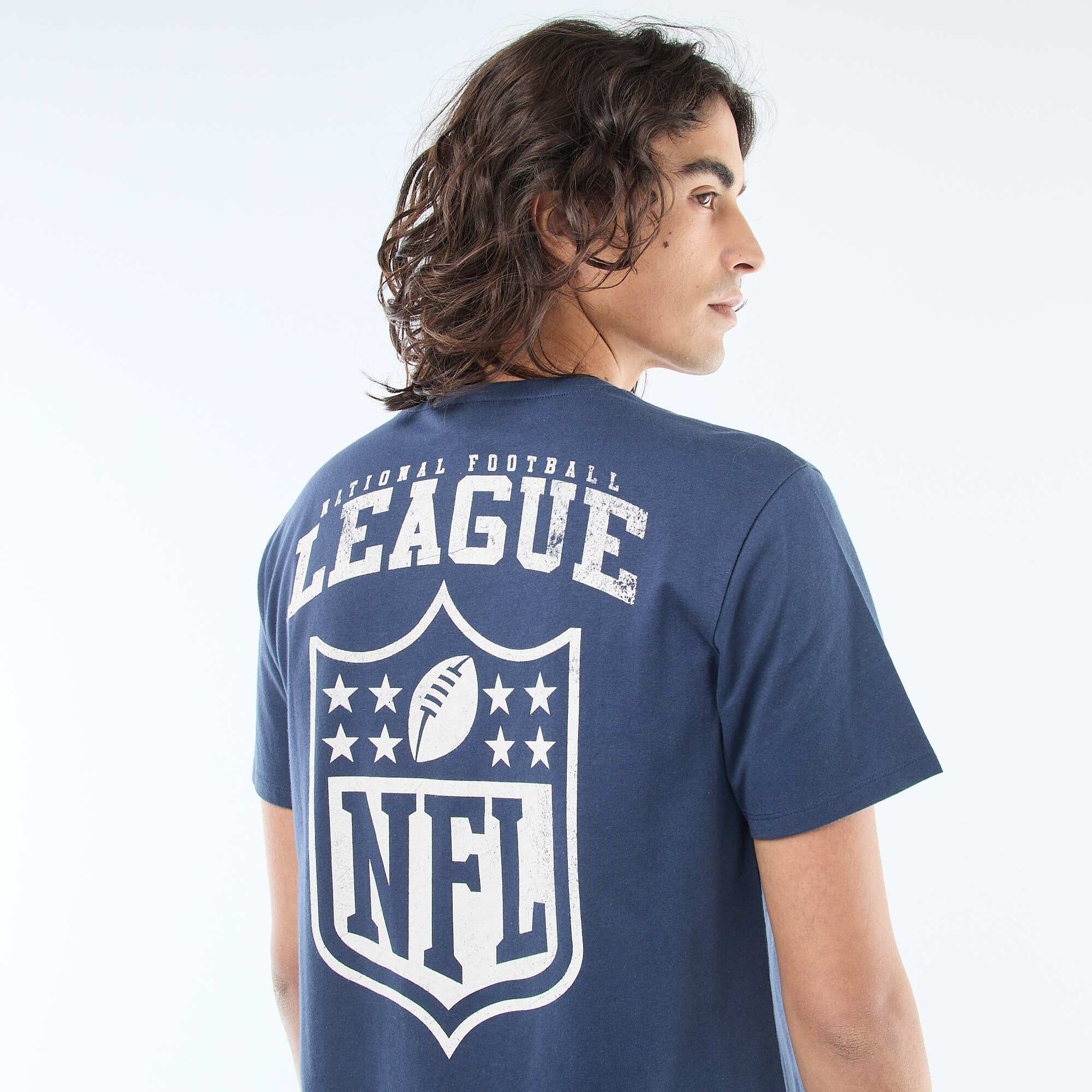 Tee-shirt brodé 'NFL' BLEU