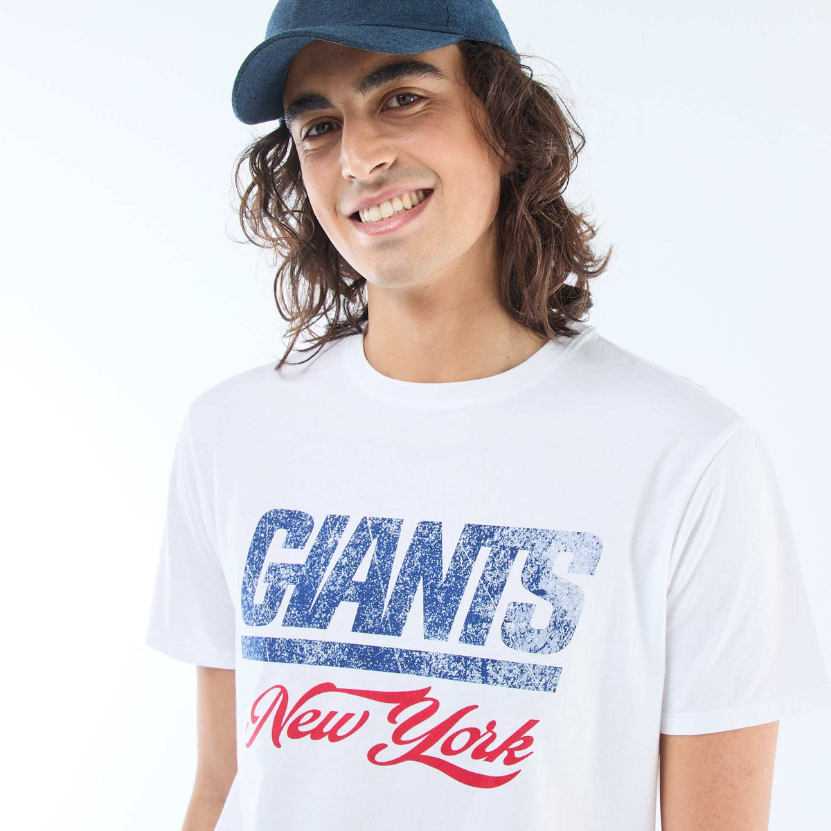 Tee-shirt imprimé 'NFL' BLANC