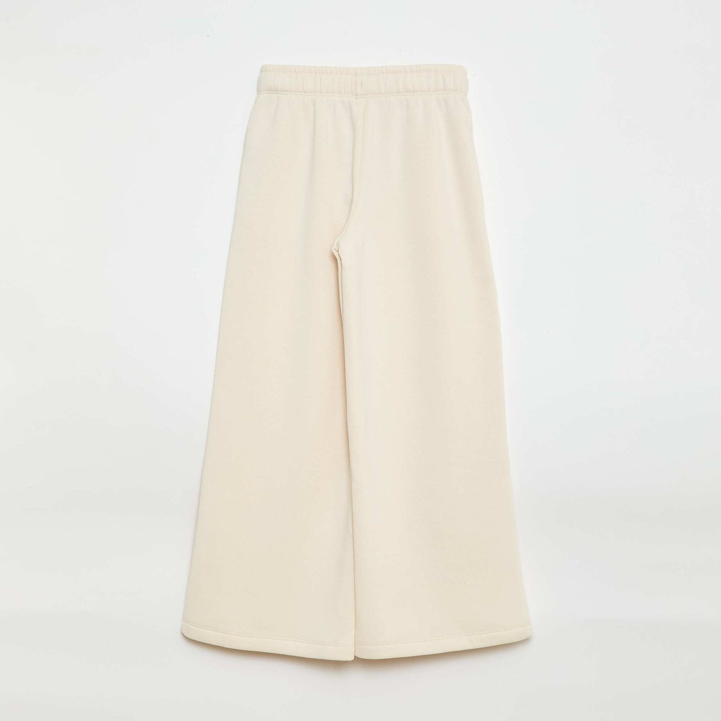 Pantalon jogging large BLANC