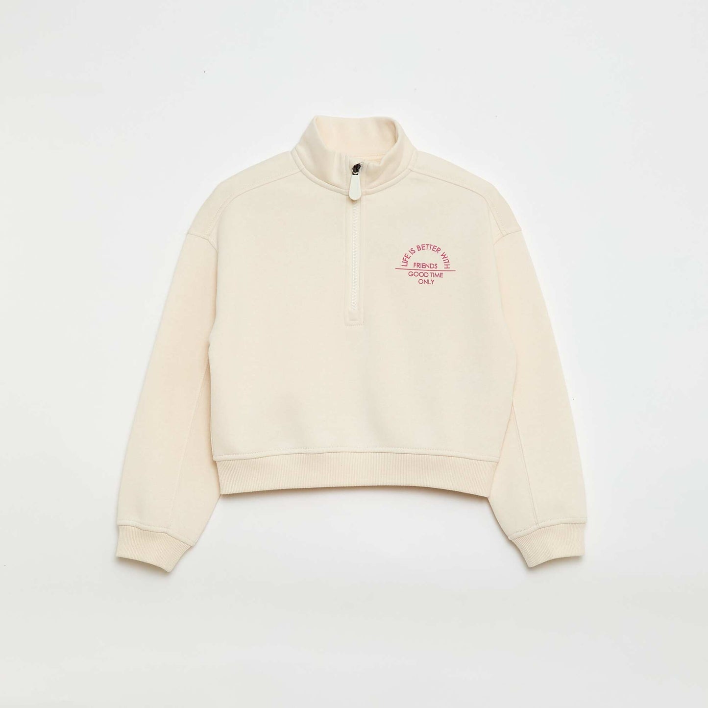 Sweat camionneur uni BEIGE