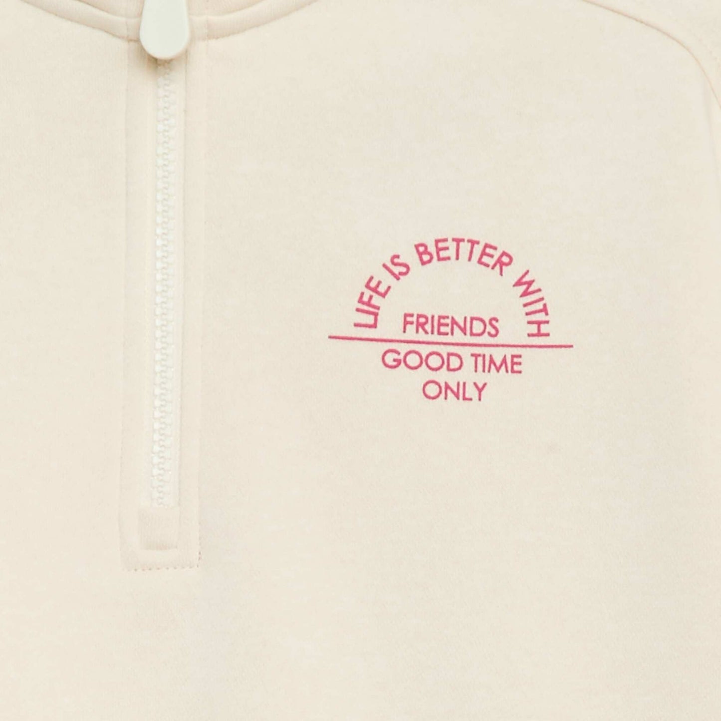 Sweat camionneur uni BEIGE