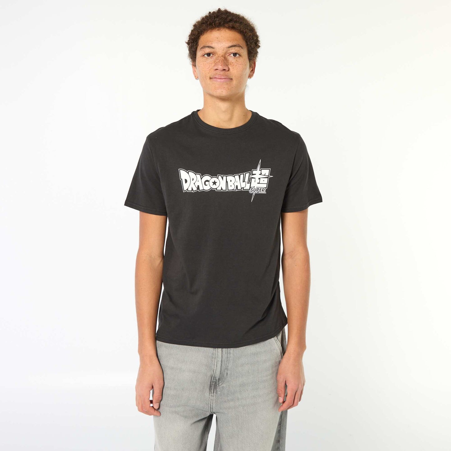 T-shirt imprimé 'Dragon Ball Z' NOIR