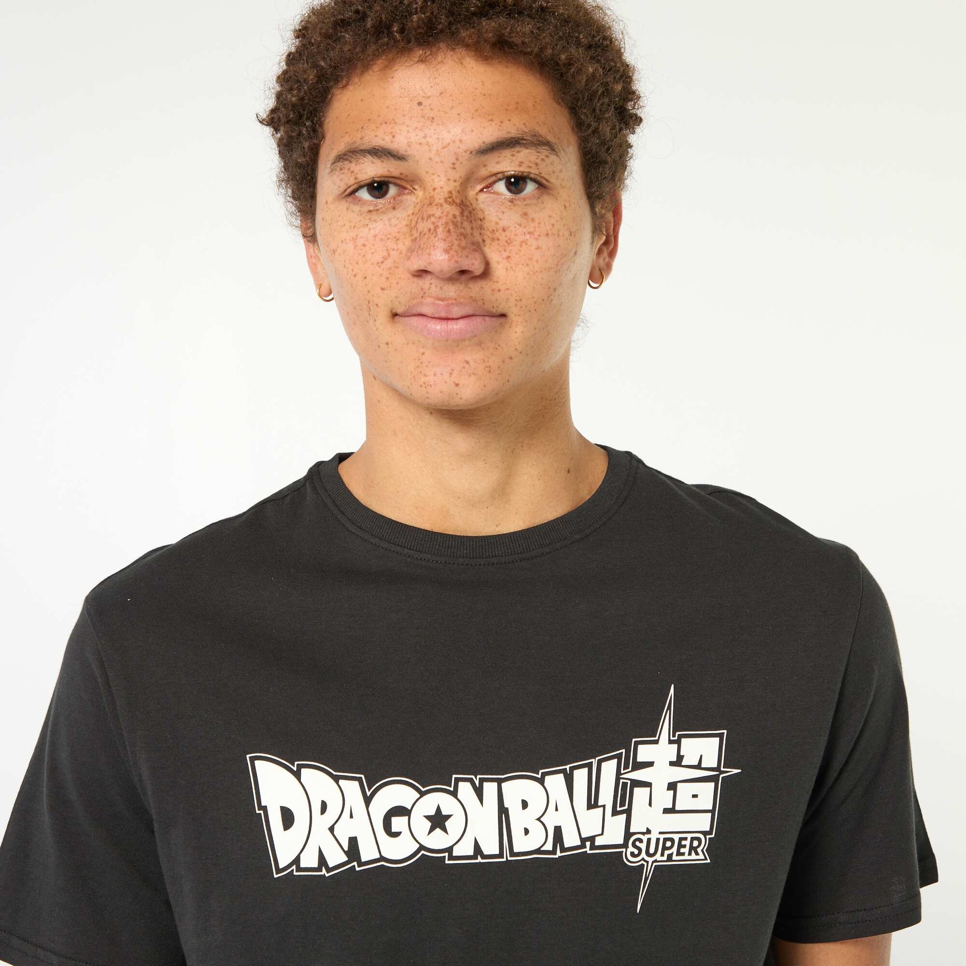 T-shirt imprimé 'Dragon Ball Z' NOIR