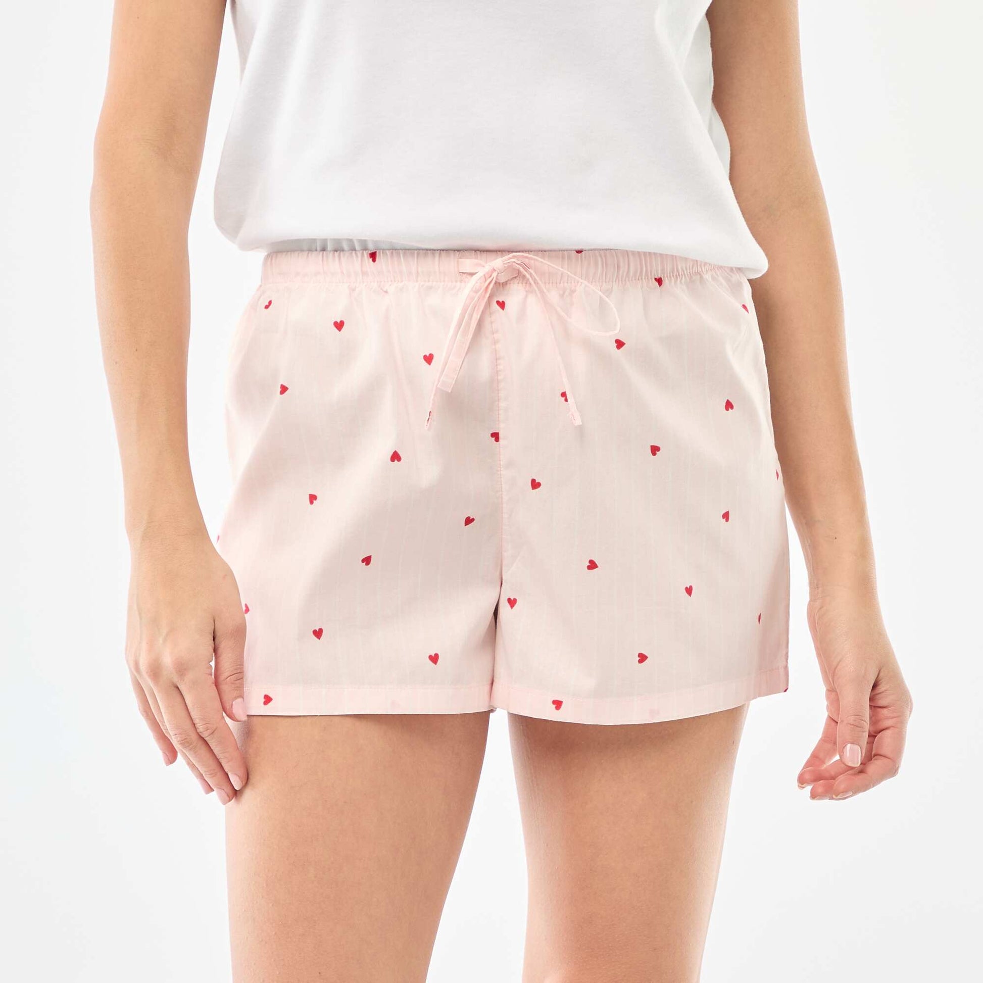 Short de pyjama en popeline ROSE