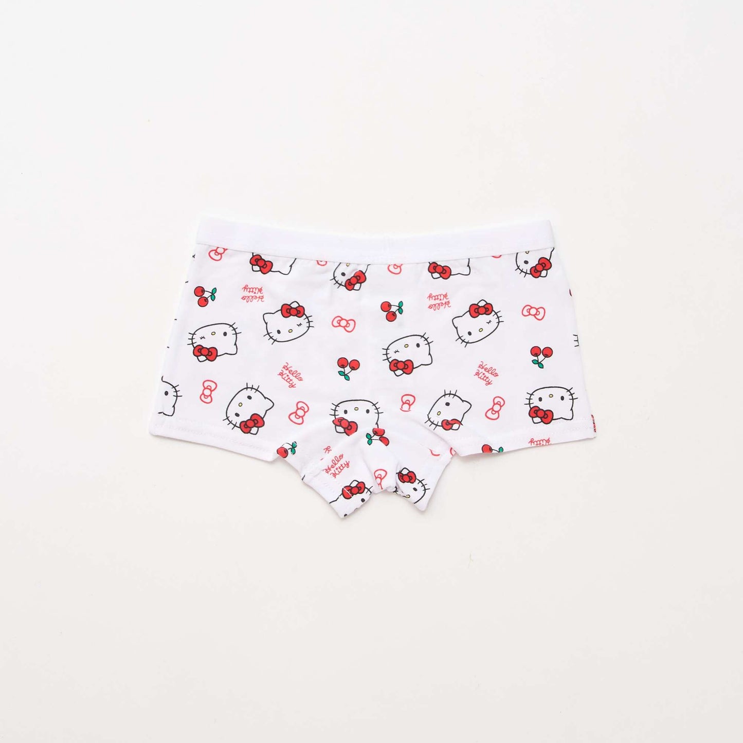 Lot de 2 shorties 'Hello Kitty' ROUGE