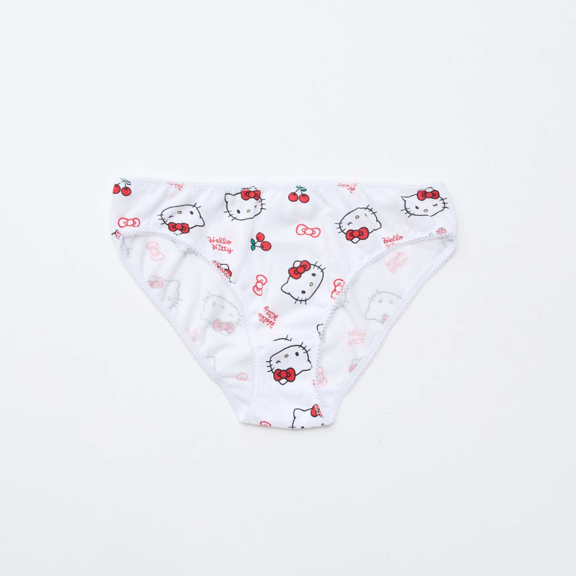 Lot de 5 culottes 'Hello Kitty' ROUGE