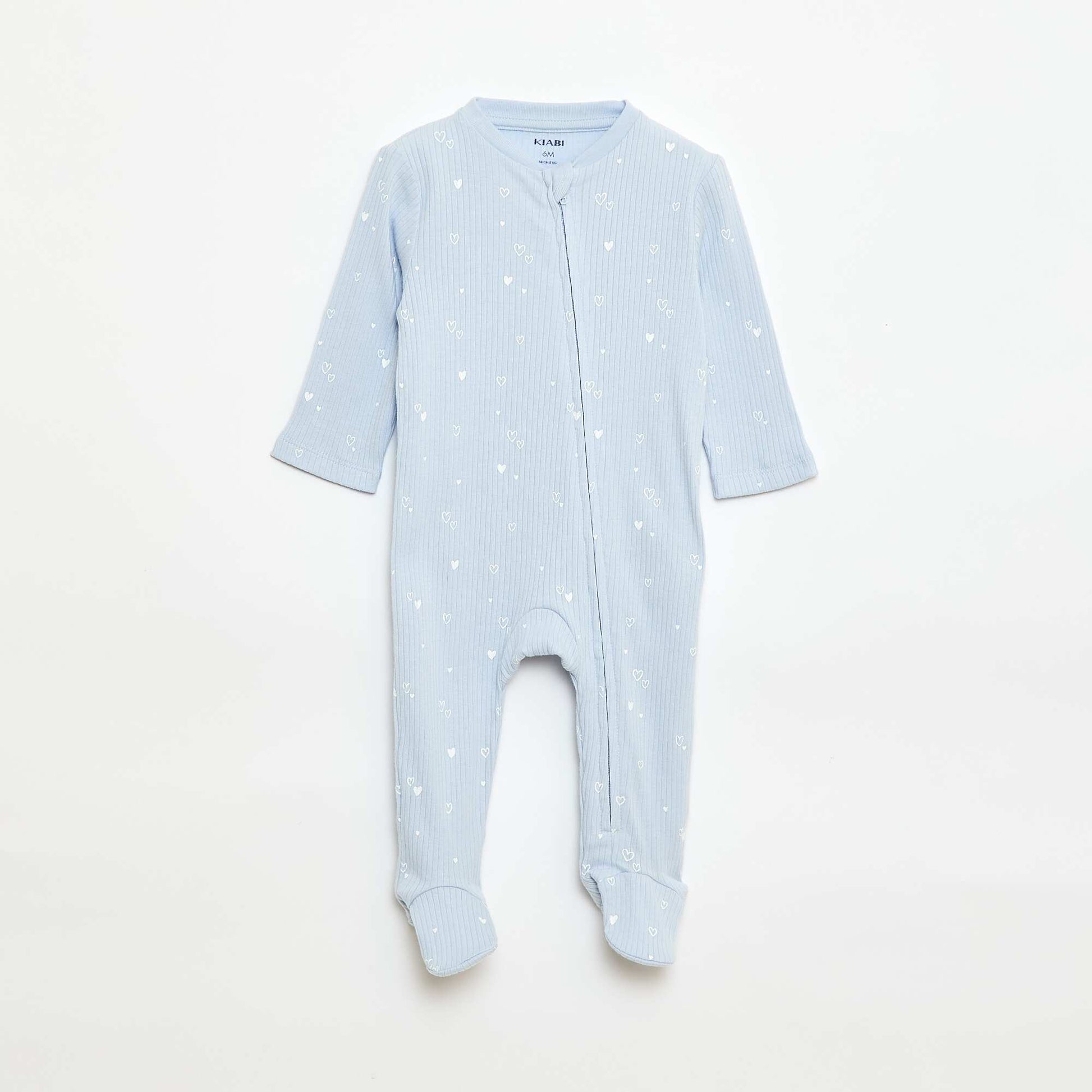 Dors-bien en coton BLEU