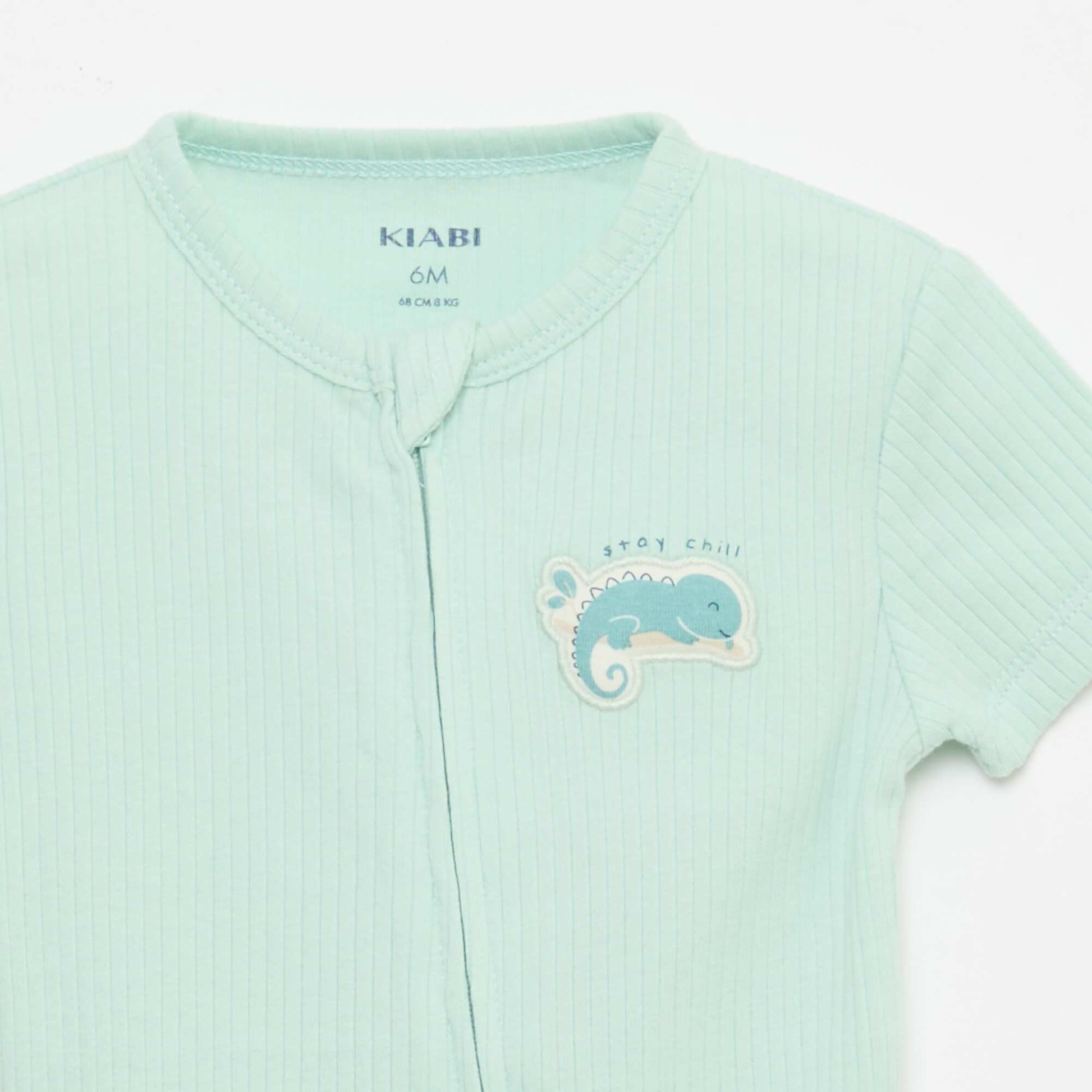 Dors bien léger zippé BLEU