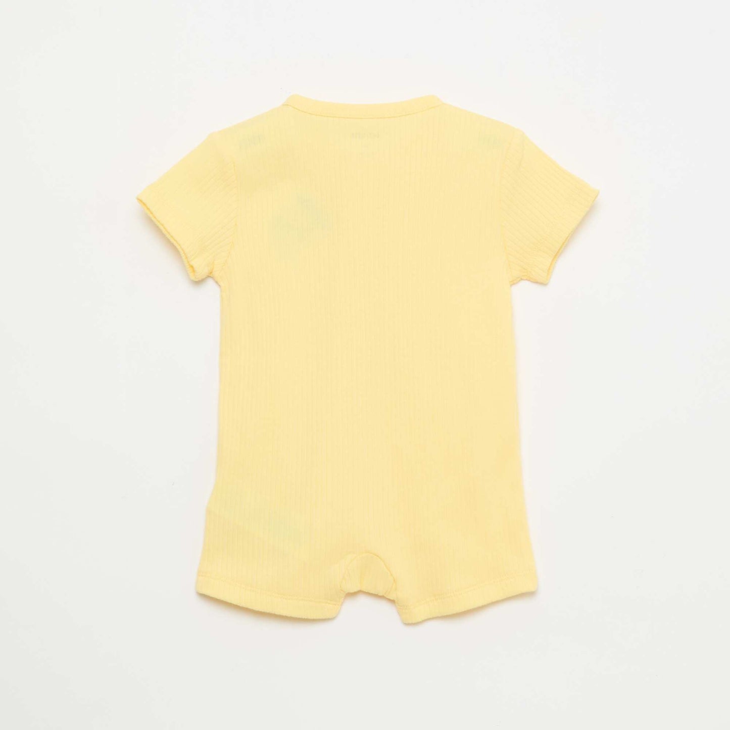 Dors bien léger zippé JAUNE