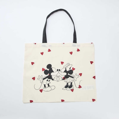 Tote bag XL en tissu 'Simba' BEIGE