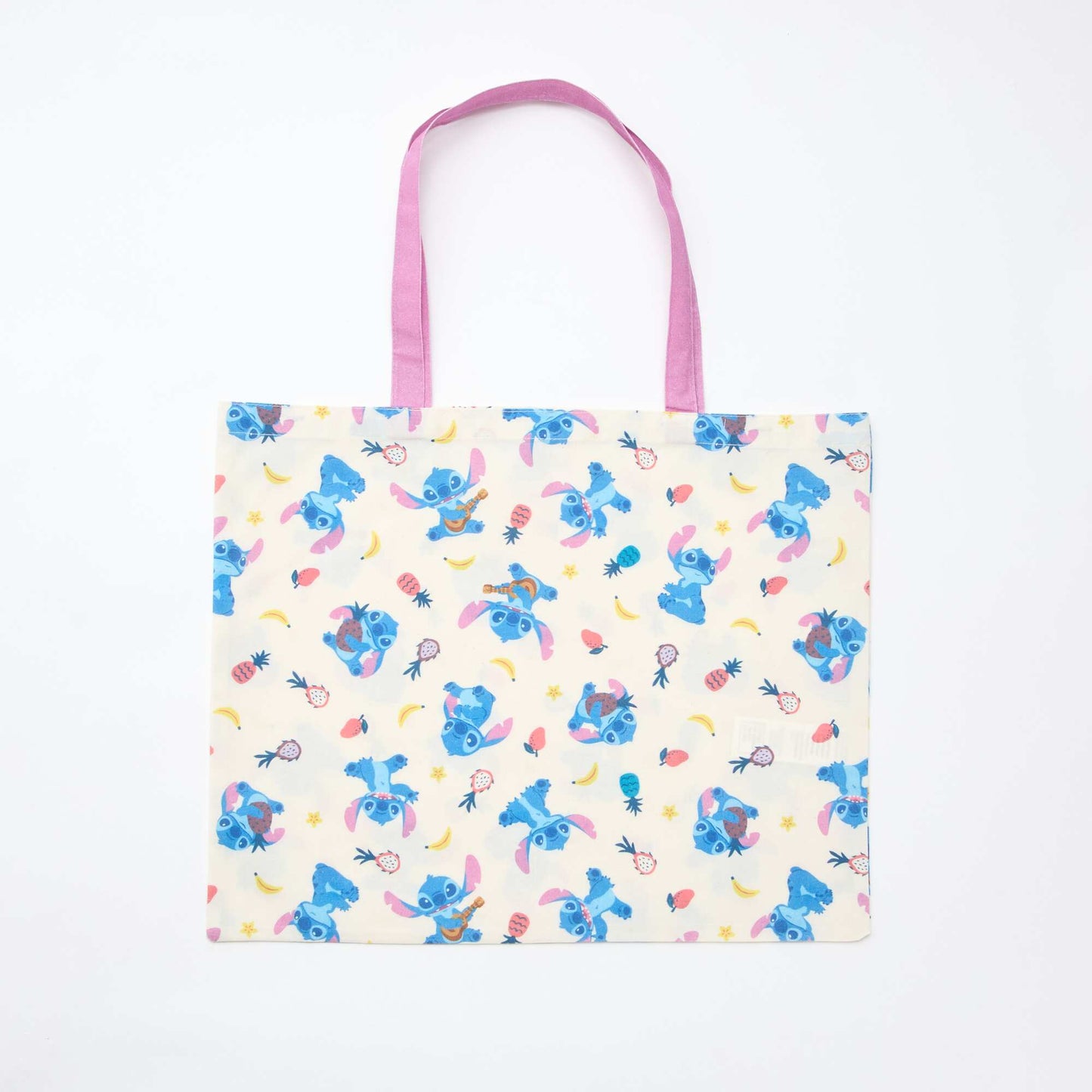 Tote bag XL en tissu 'Simba' BEIGE