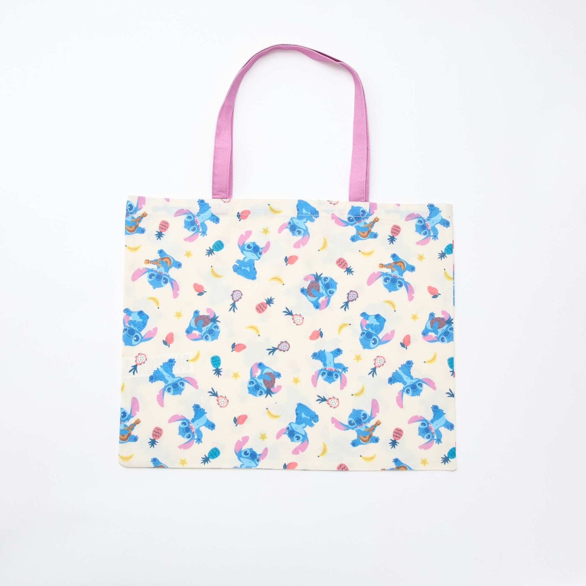 Tote bag XL en tissu 'Simba' BEIGE