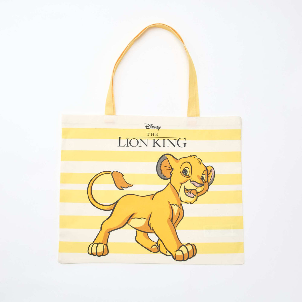 Tote bag XL en tissu 'Simba' BEIGE