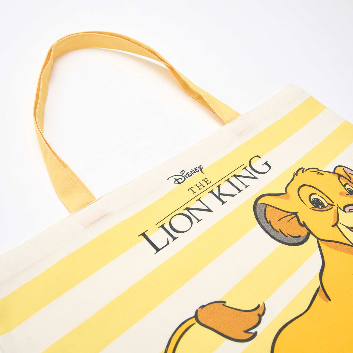 Tote bag XL en tissu 'Simba' BEIGE