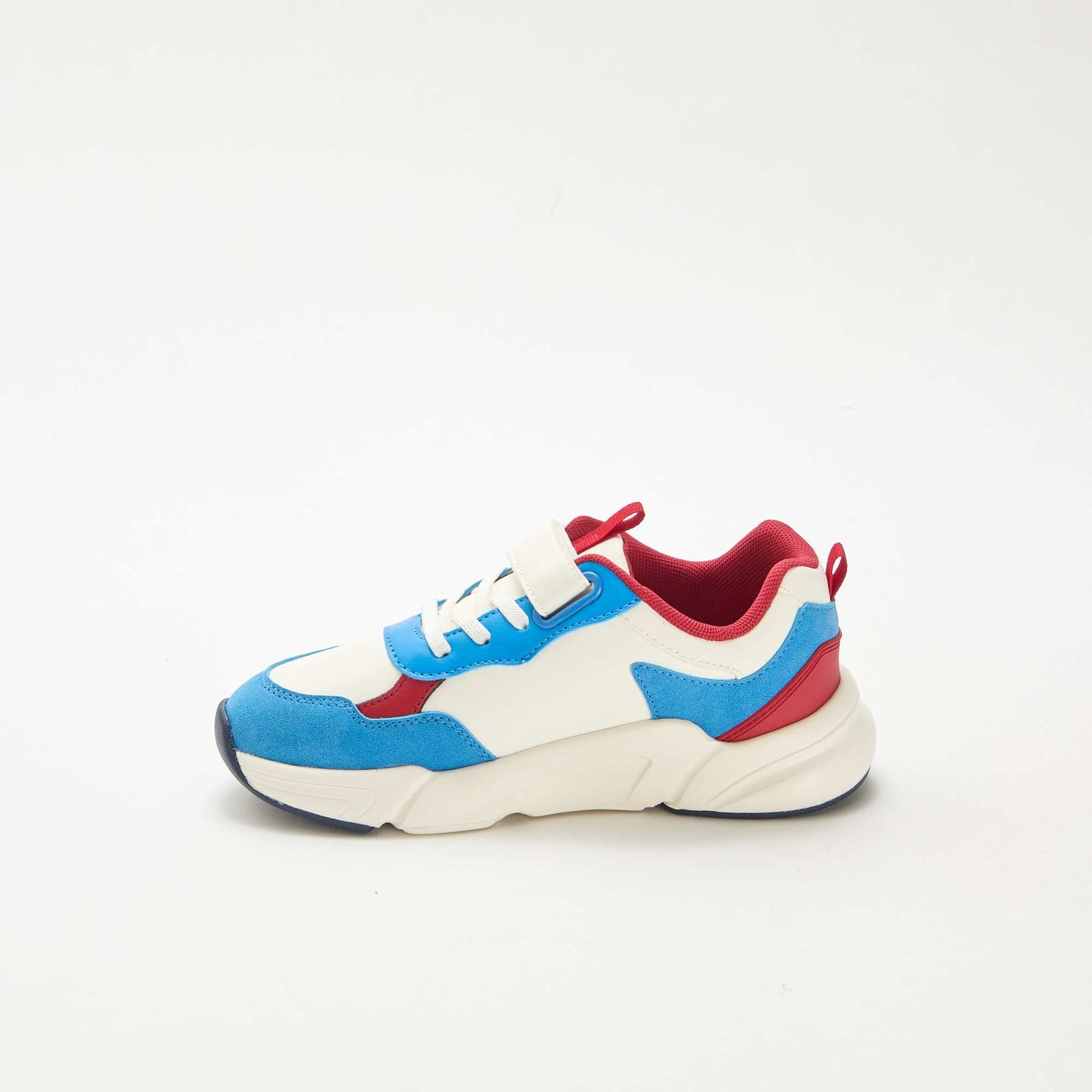 Baskets style running 'Captain America' BLANC
