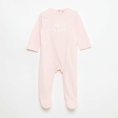 Pyjama dors bien à manches longues ROSE
