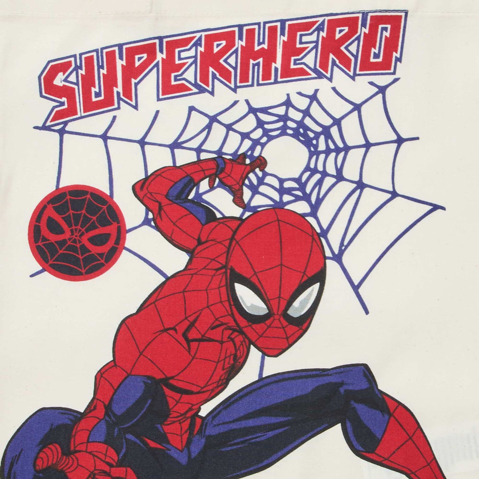 Tote bag L 'Spiderman' ROUGE