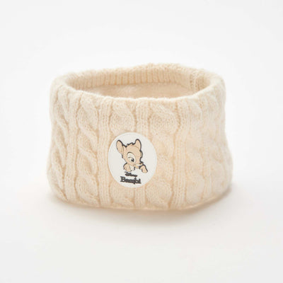 Snood maille et polaire 'Disney' BEIGE