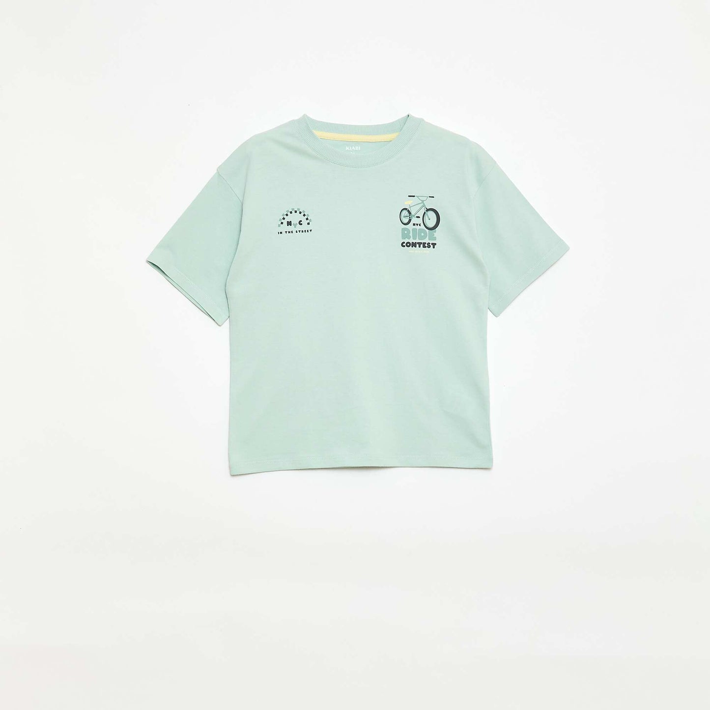Ensemble de pyjama court 2 pièces  T-shirt + short VERT