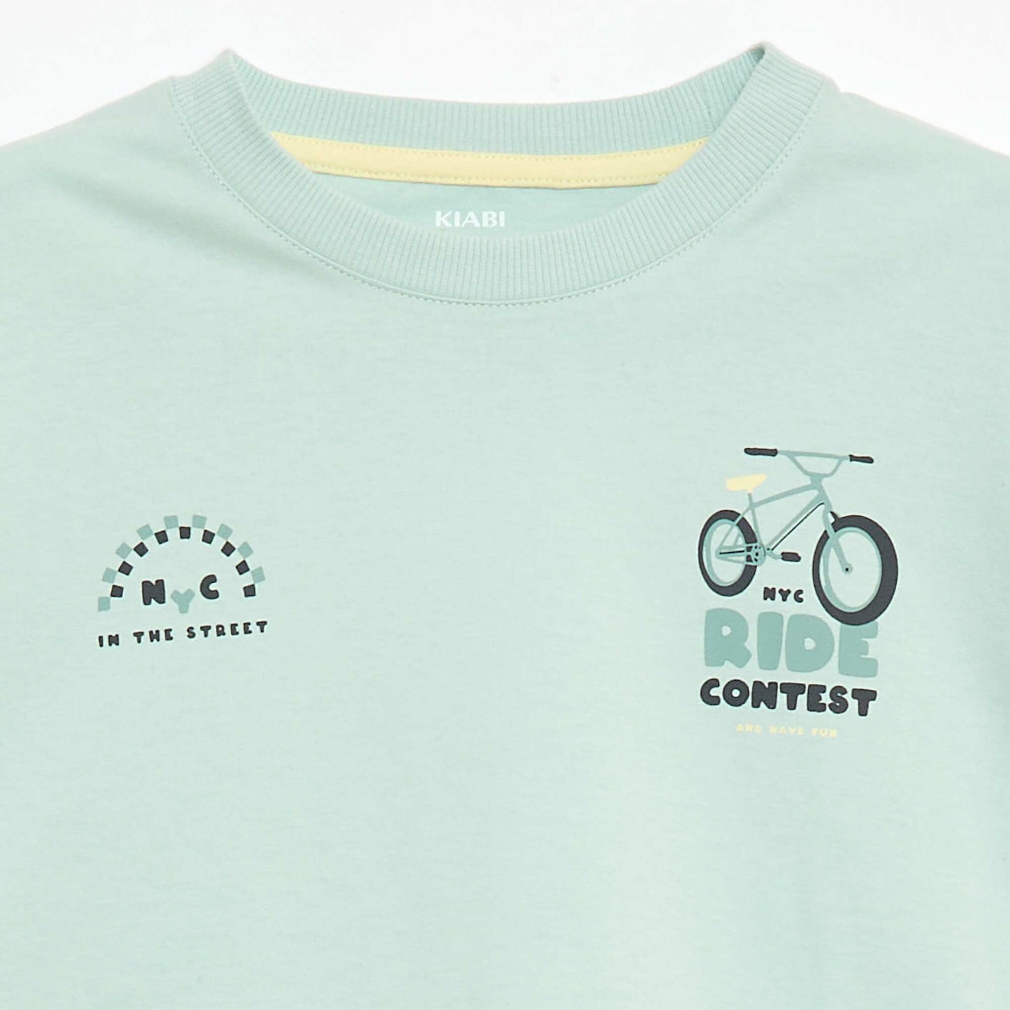 Ensemble de pyjama court 2 pièces  T-shirt + short VERT