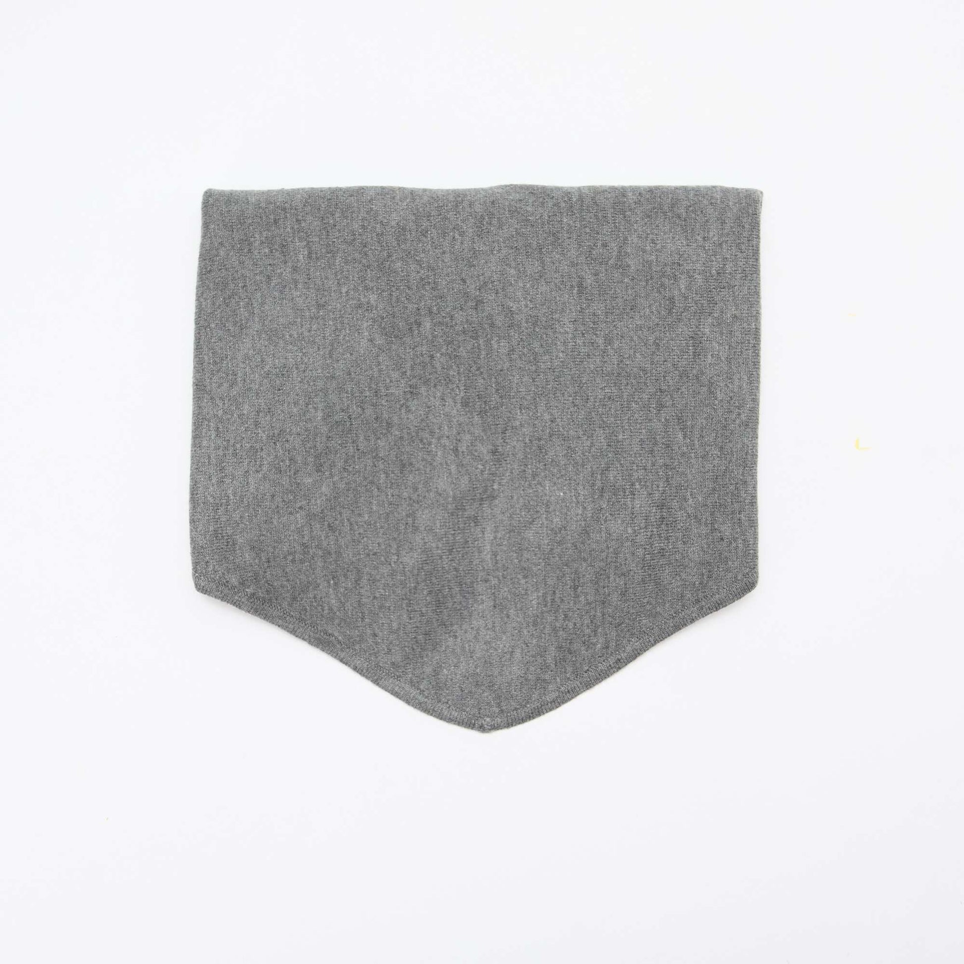 Echarpe foulard triangle à nouer GRIS