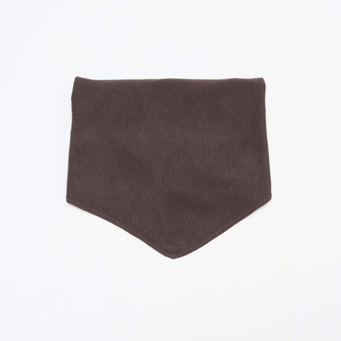 Echarpe foulard triangle à nouer MARRON