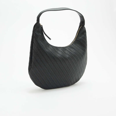 Grand sac en simili NOIR