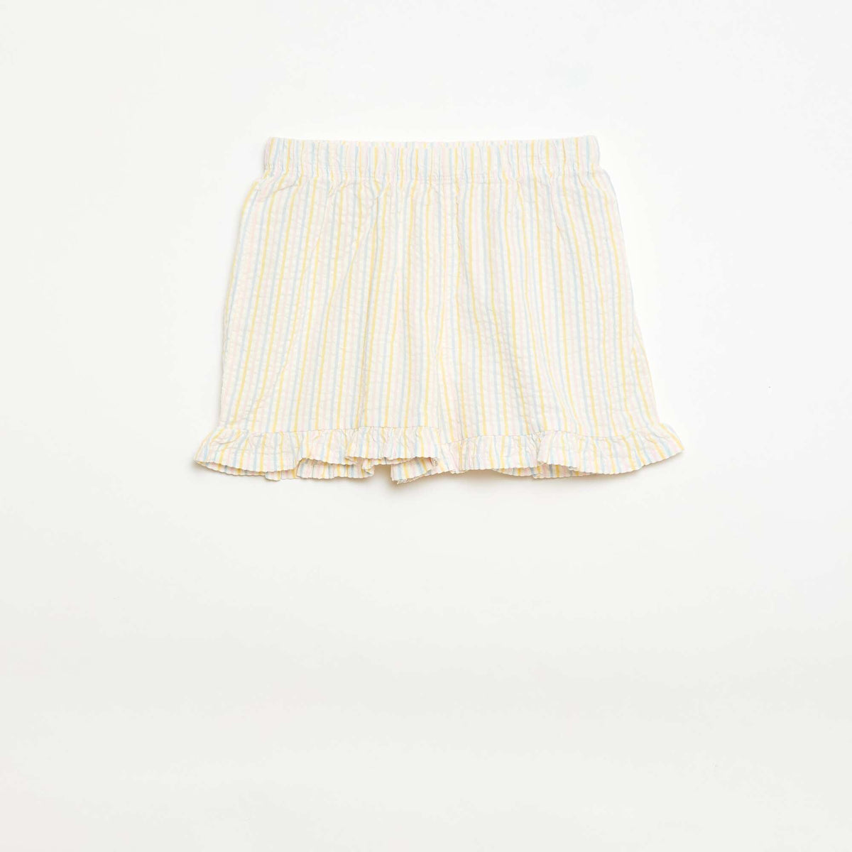 Ensemble de pyjama court t-shirt + short - 2 pièces JAUNE
