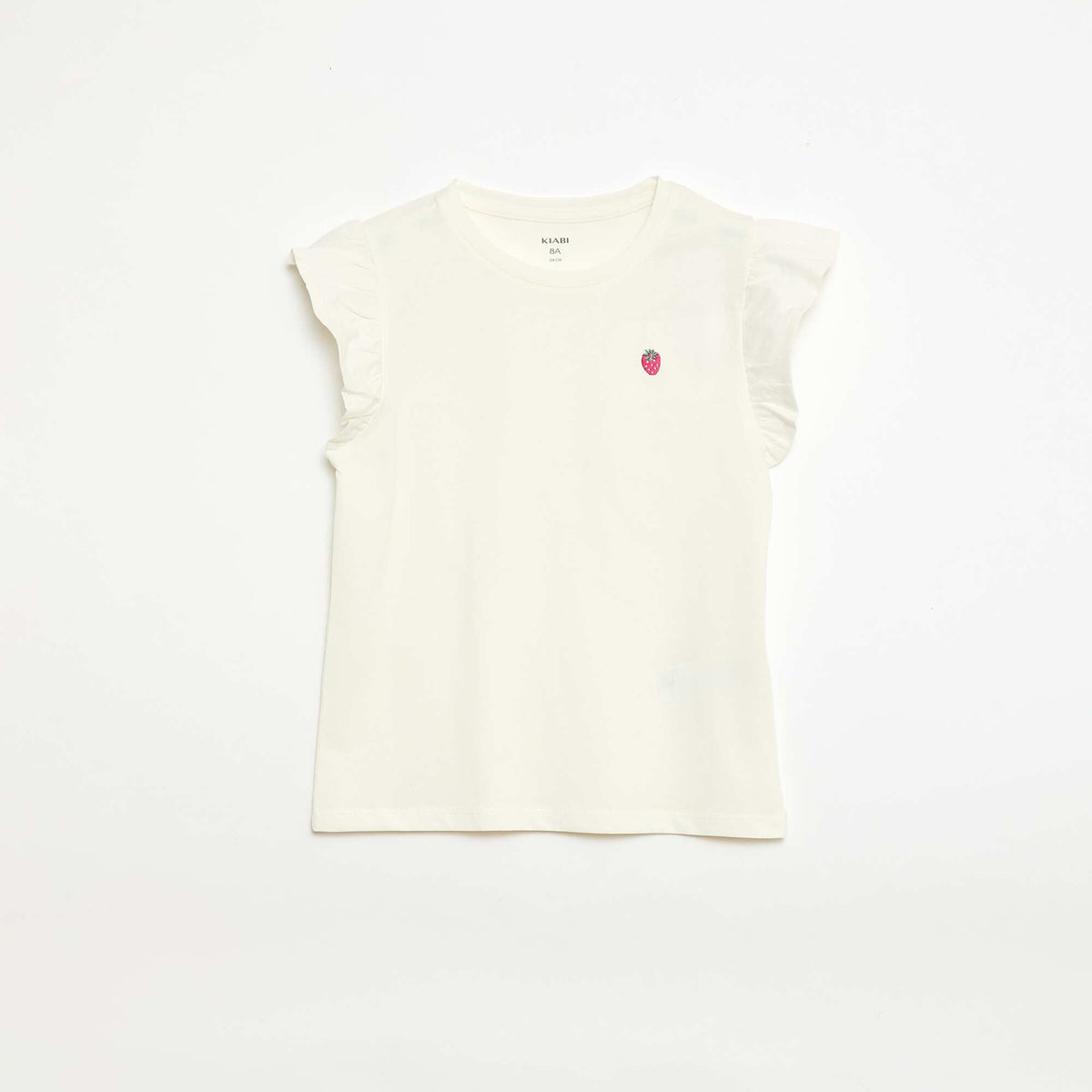 Ensemble de pyjama court t-shirt + short - 2 pièces BLANC