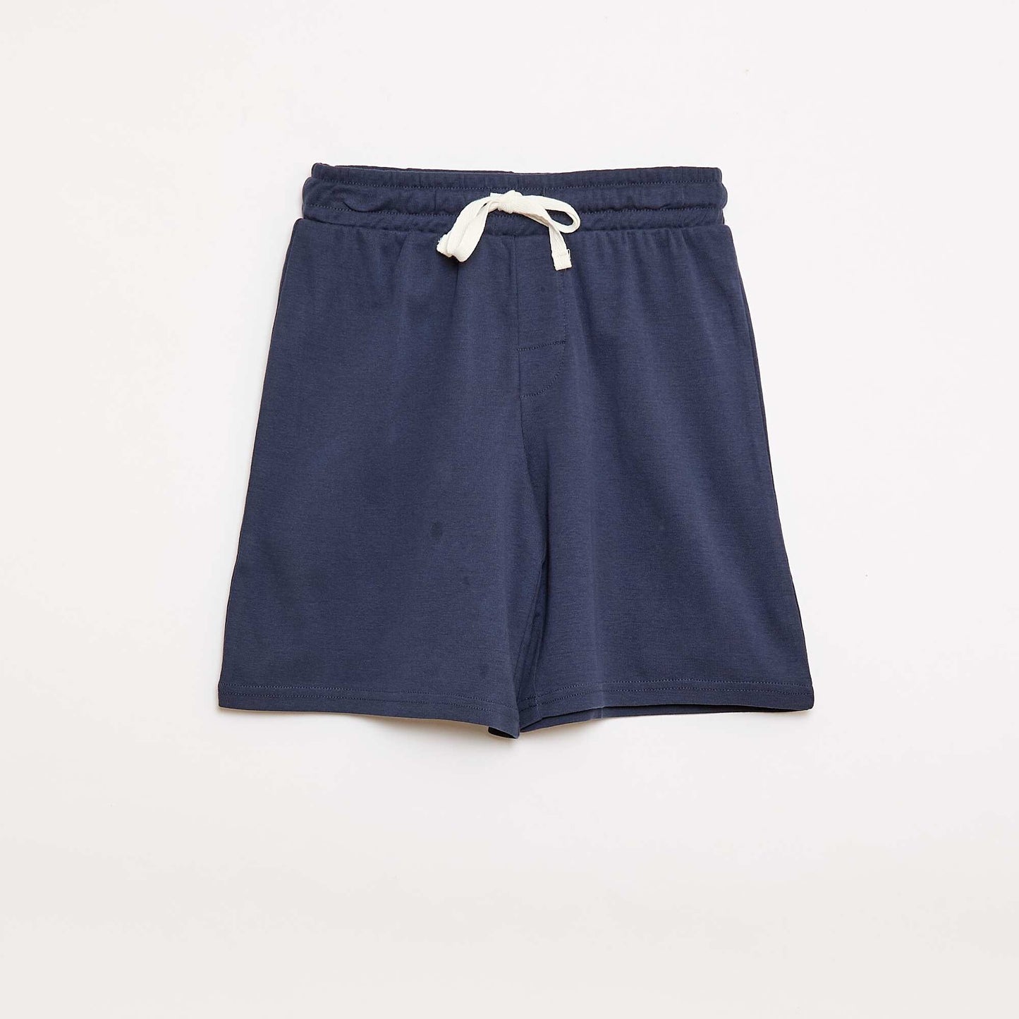 Ensemble de pyjama manches courtes en coton BLEU
