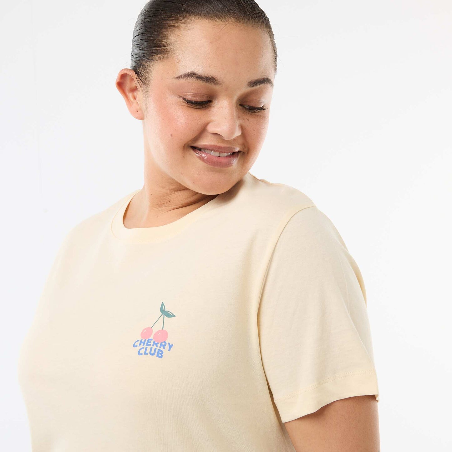 Pyjama court t-shirt + short - 2 pièces JAUNE