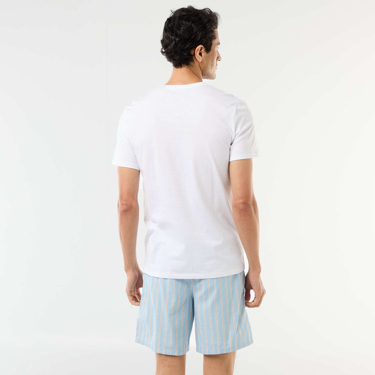 Ensemble de pyjama court t-shirt + short - 2 pièces BLEU