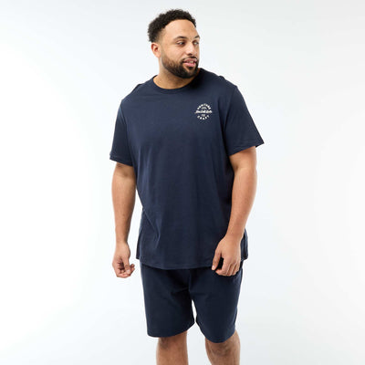 Ensemble pyjama court t-shirt + short - 2 pièces BLEU