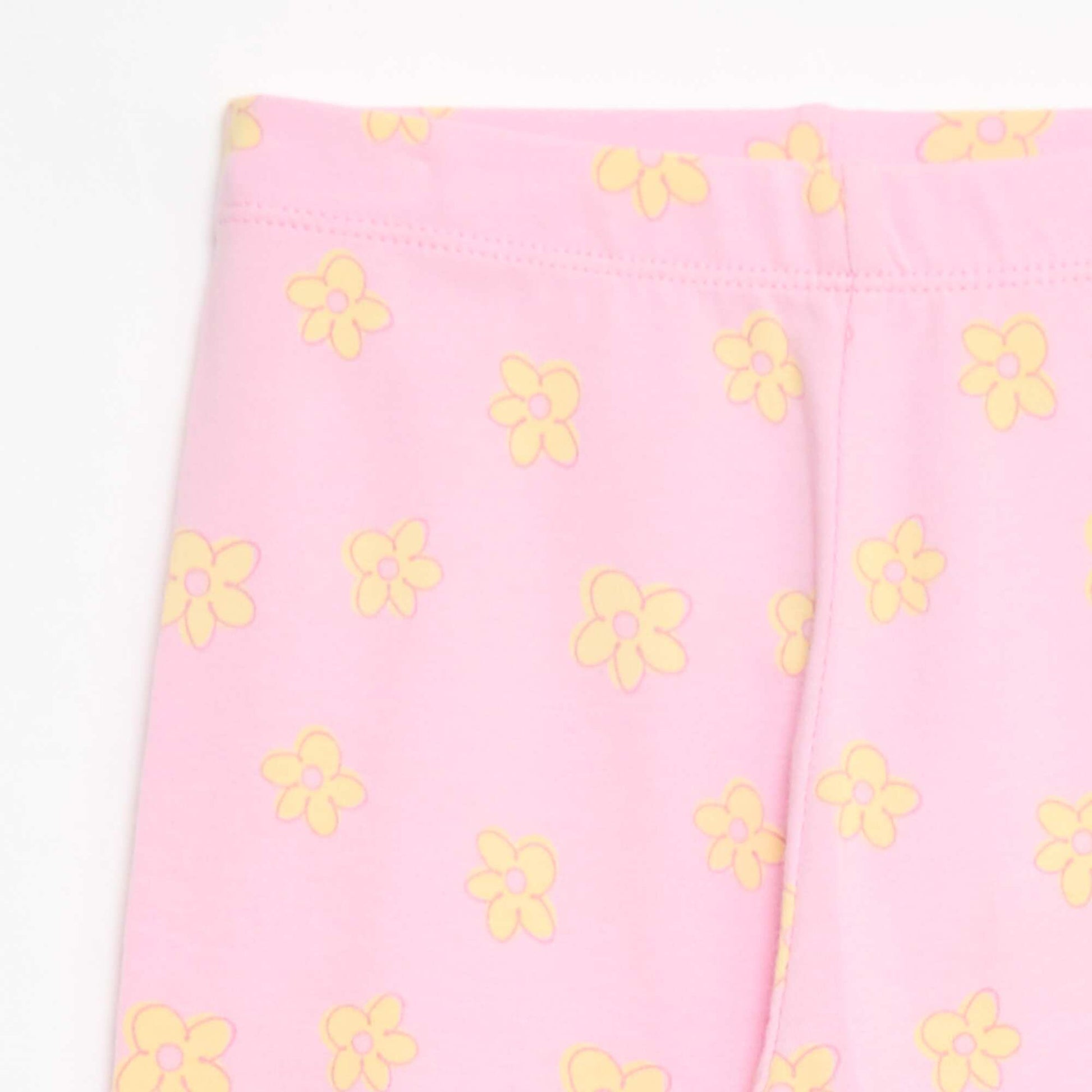 Legging court imprimé ROSE
