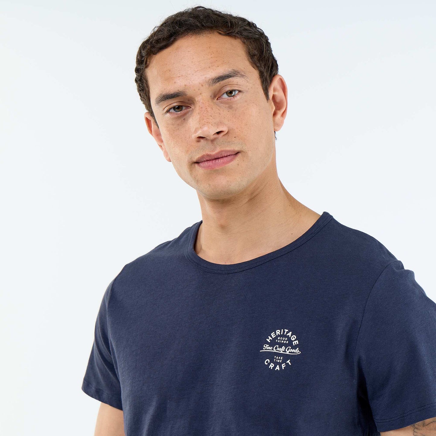 Ensemble de pyjama court t-shirt + short - 2 pièces BLEU
