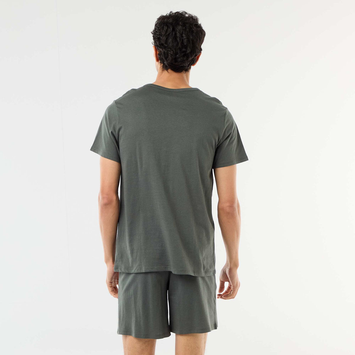 Ensemble de pyjama court t-shirt + short - 2 pièces VERT