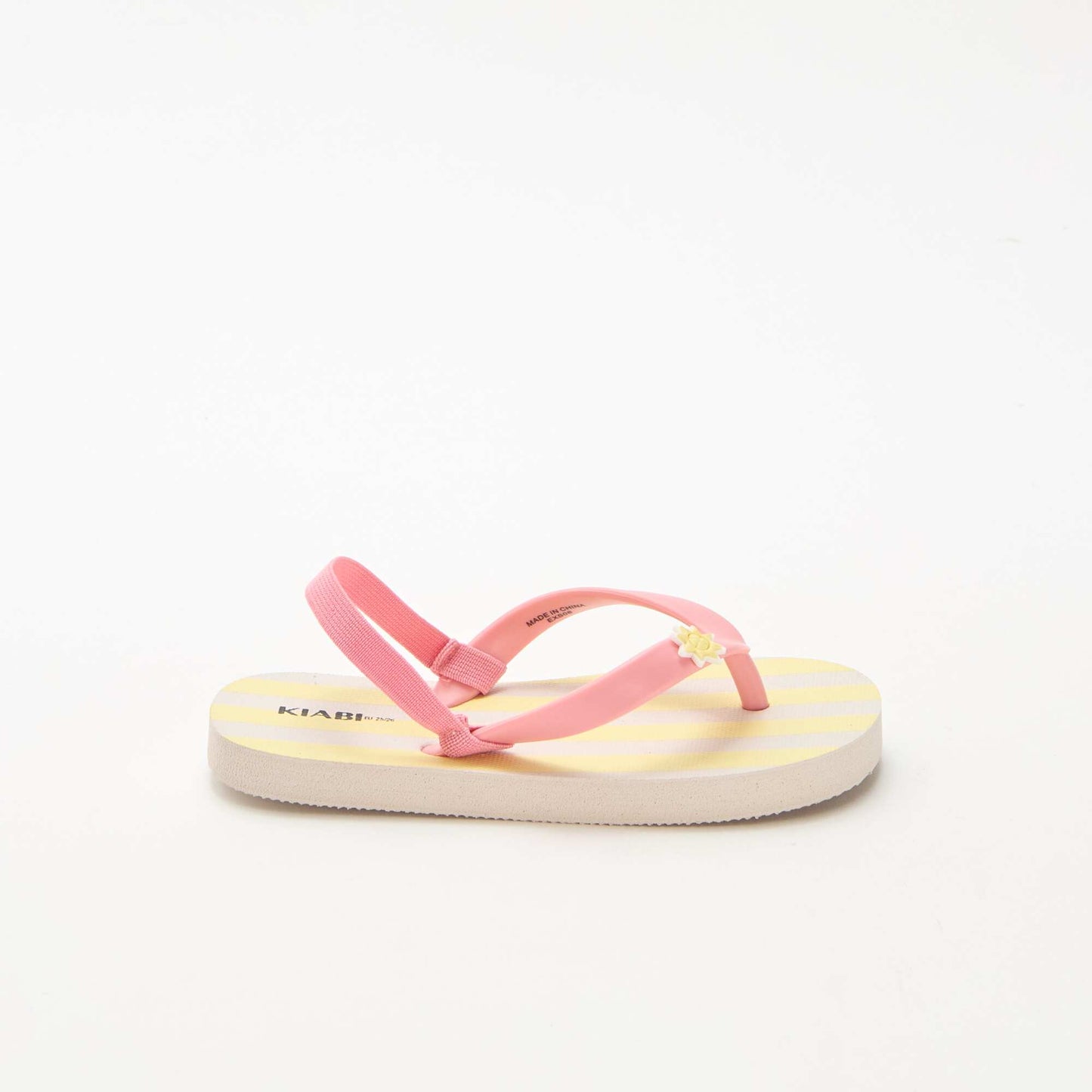 Tongs maternelle JAUNE